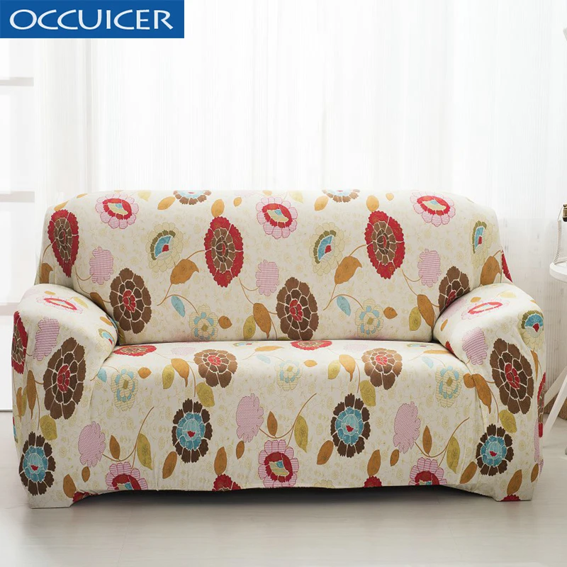 

Jacqured Stretch Chaise Sofa Cover Elasticity Flexible Printed Couch Loveseat Protetor Funiture Design Canape Armchair Covers