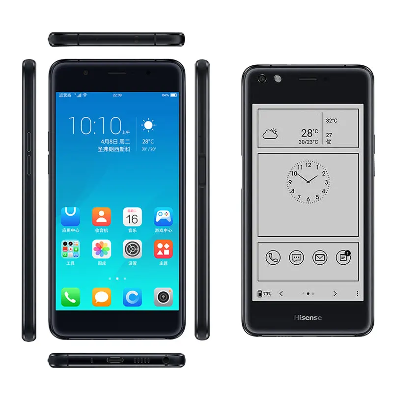 Global Hisense 4G LTE mobile phone S9 A2 Pro Cell 64G ROM Double Screen celular Smartphone 4G LTE Dual Screen cellular Phone