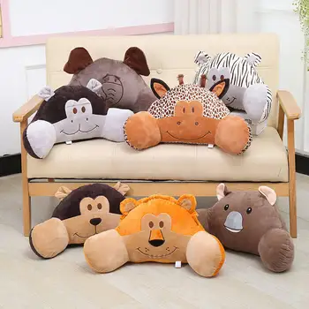

Cartoon Animals Decorative Pillows for Sofa,Car Seat Office Chair Cute Pillows,Waist Pillow Back Support Cushion Lumbar Pillow