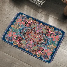 Абстрактные винтажные ковры макраме в богемном стиле, коврики для ванной комнаты, коврики для туалета, ковры для кухни, впитывающие прокладки, коврики для передней двери