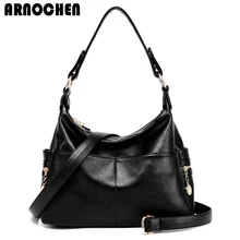 ARNOCHEN/ повседневные женские кожаные сумки, женские сумки через плечо, женская сумка через плечо, женская сумка-тоут, Sac, основной WYQ727