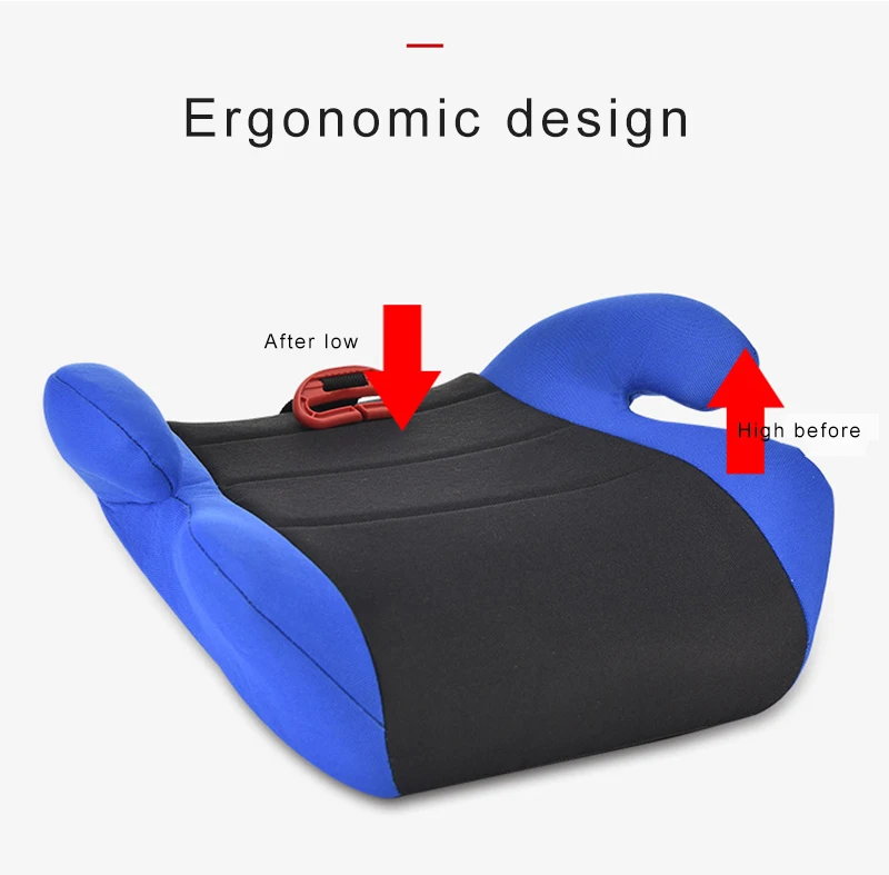 Автомобильное детское безопасное сиденье, увеличенная Подушка, детское кресло-бустер, Автомобильная подушка, детская дорожная накладка, чехол для автомобильного сиденья, поддержка для детей
