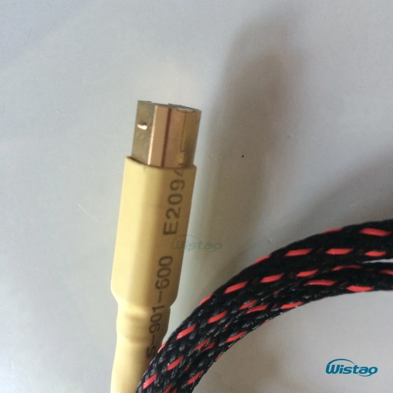 IWISTAO HIFI USB кабель для ЦАП USB2.0 A Plug-USB2.0 B eflon посеребренный провод ручной двойной магнит кольцо 0,75-2 м