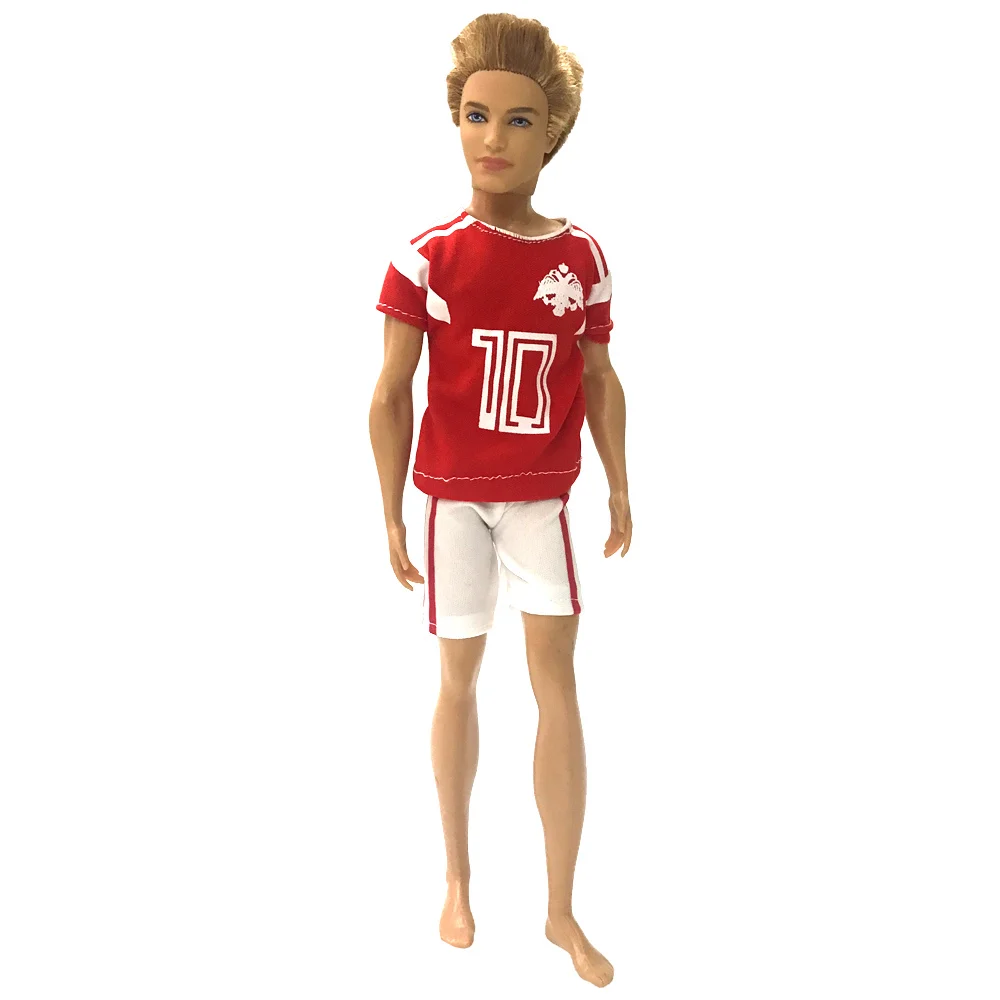 NK 1 шт. кукла принца повседневная одежда ручной работы модные наряды Спортивная одежда для мальчиков Барби Firend для Кена Кукла одежда JJ