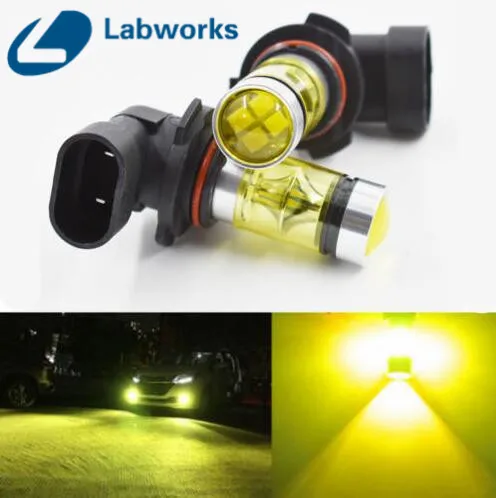

New For RAM 2500 3500 2013-2015 RAM1500 2013-2014 3000K/Yellow LED Fog Light 9006 Free Shipping