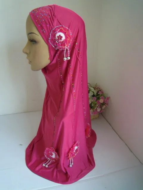 Mu1235 Wholesale New Design Muslim Hijab Hot Drill 12 Pcs Per Dozen