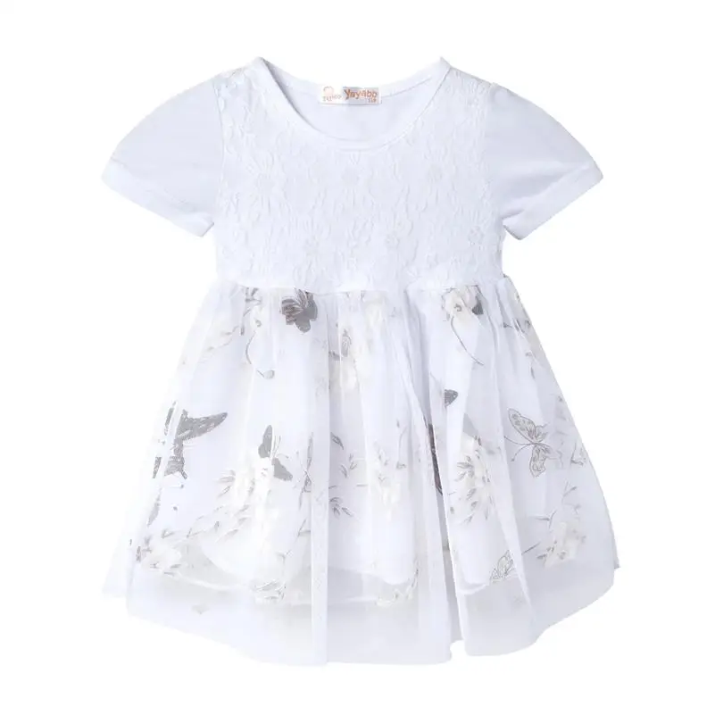 2017 new child princess dress style dresses butterfly pattern summer clothes 2017 new child princess dress style dresses butterfly pattern summer clothes