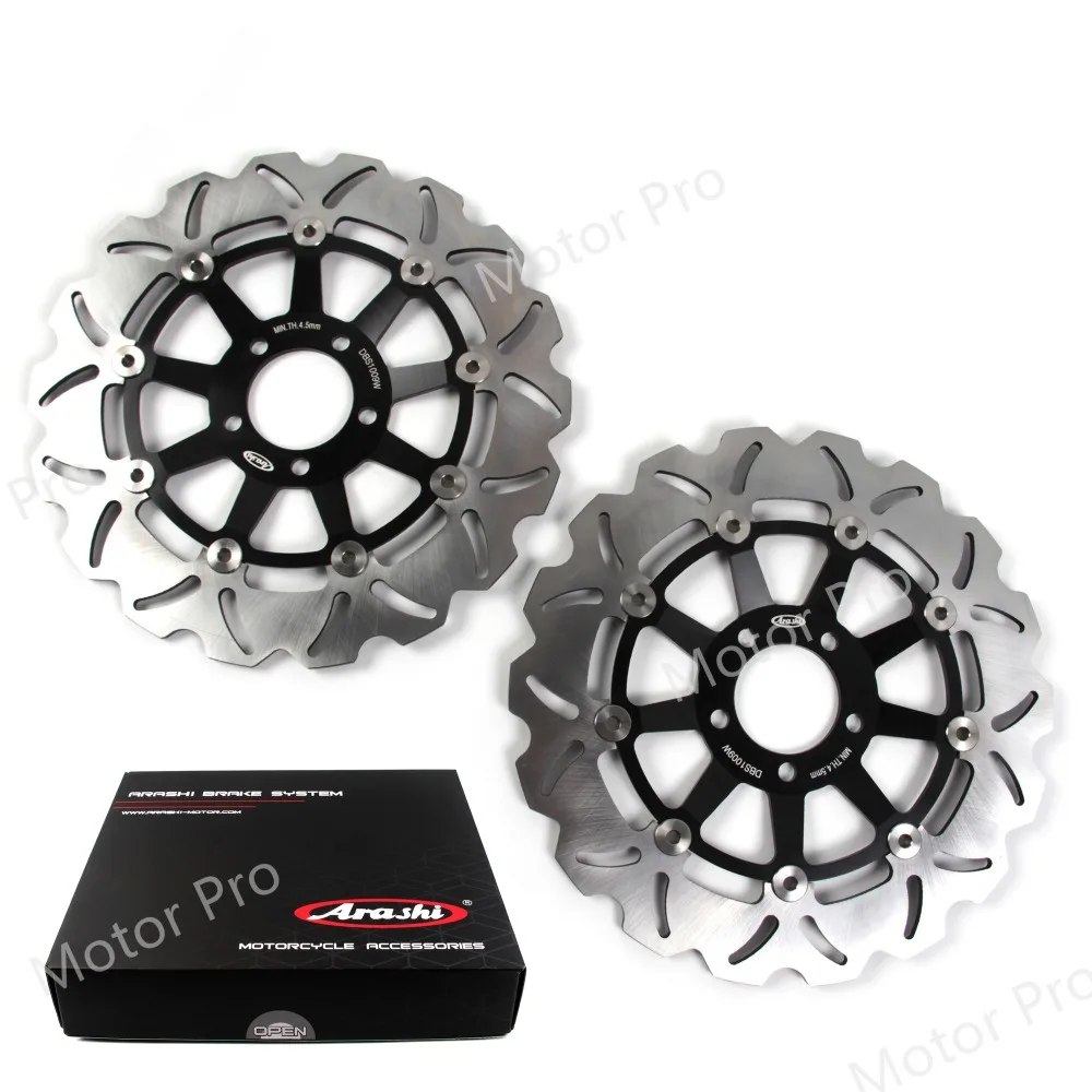 ZRX1200R//S 01-07 ZX9R 00 01 ZRX1100 Front Brake Discs Rotors Pads For Kawasaki