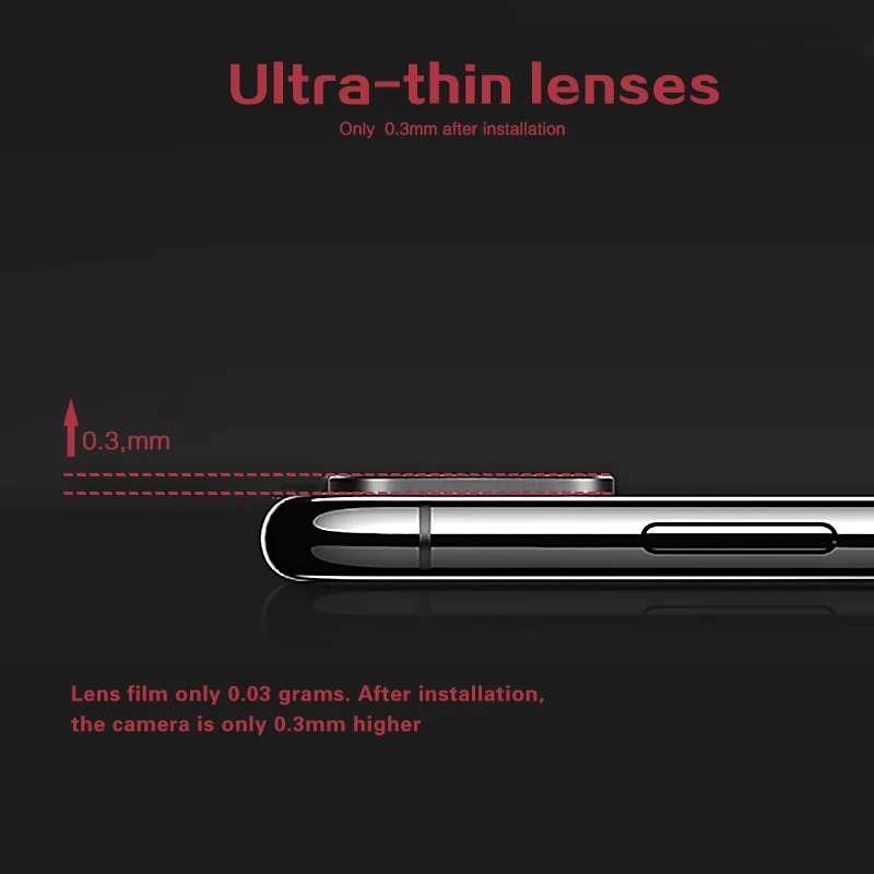 Задняя защитная пленка для объектива камеры для Asus ZenFone 5() 5Q(ZC600KL) 5Z(ZS620KL) из закаленного стекла