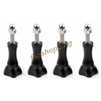 

4pcs/Set Hot for Gopro Screws Accessories Thumb Knob Bolt Nut Screw For GoPro Hero 1 2 3 3+ 4 Screw Mount