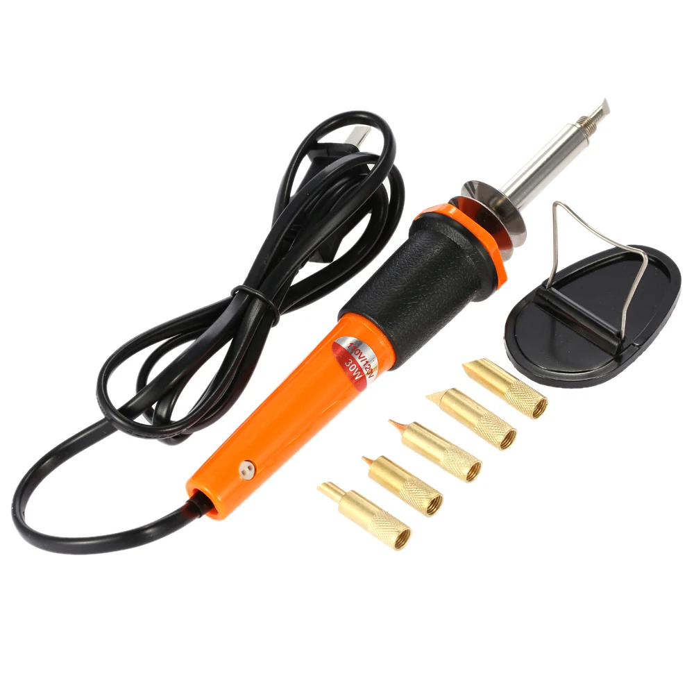 7pcs 110V 120V 30W Soldering Welding Tools Set Electric Soldering Iron