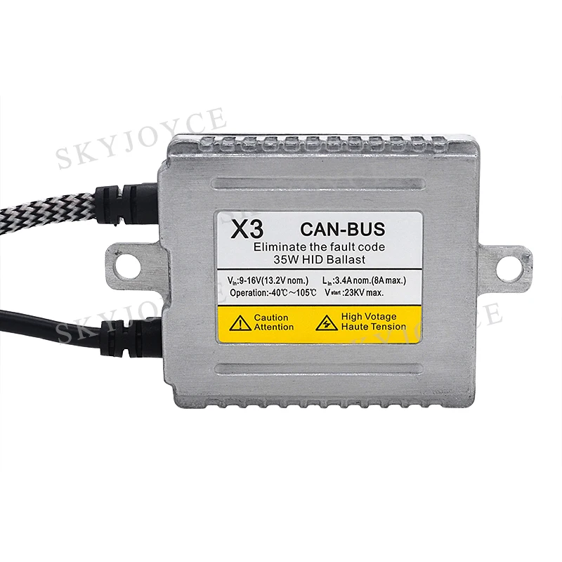 SKYJOYCE 12 в 35 Вт DLT Canbus HID балласт освещения оригинальный X3 Балласт реактор для