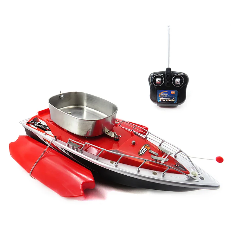 

Flytec 2011 - 3 Intelligent Wireless Electric RC Fishing Bait Boat Automatic Nesting Machine Double Bin Silent Function