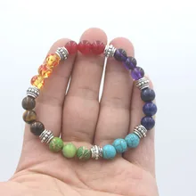 7 Chakra mala bracelet for women jewelry wholesale