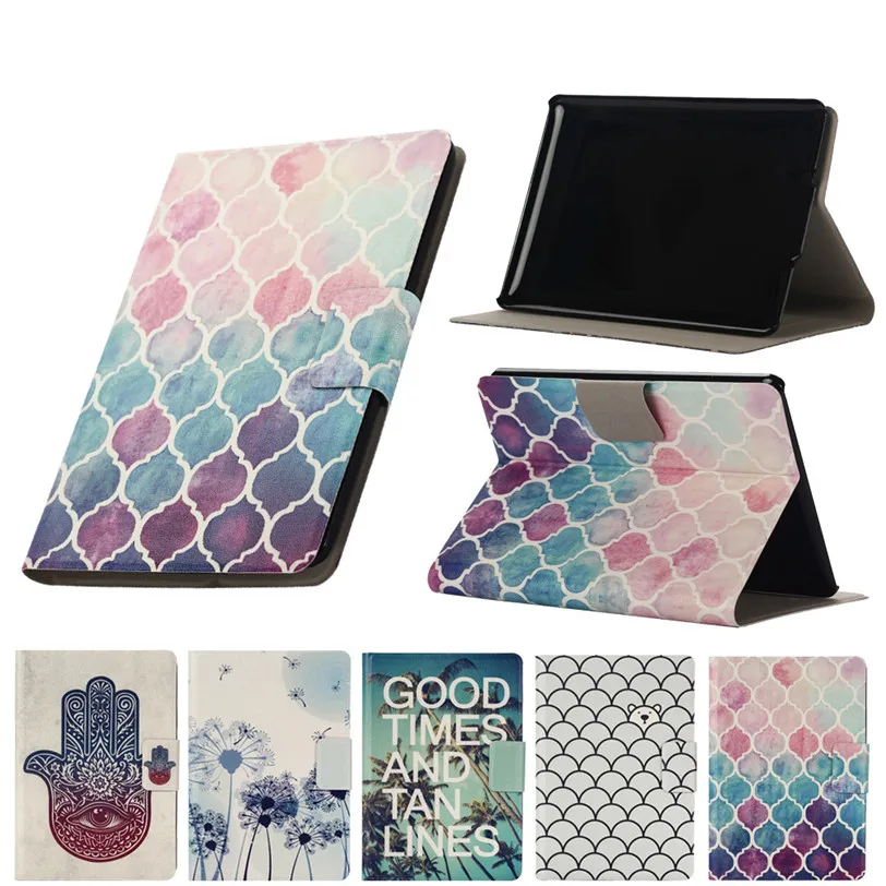 Leather tablet case cover