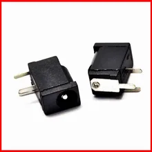 Frete grátis DC Tomada de Energia Conector 3.5*1.1mm Painel DC-002 Jack Adaptador De Montagem Atacado