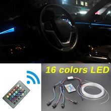 

Car Inside Tuning Cool Strip Refit Light Optic Fiber Band
