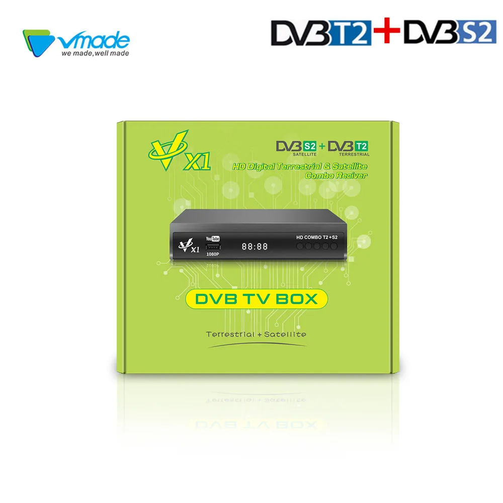 

Newest DVB-T2 DVB-S2 Terrestrial Satellite Receiver Support AC3 Biss CCCAM Youtube COMBO 1080P Full HD DVB T2 S2 smart Receptor