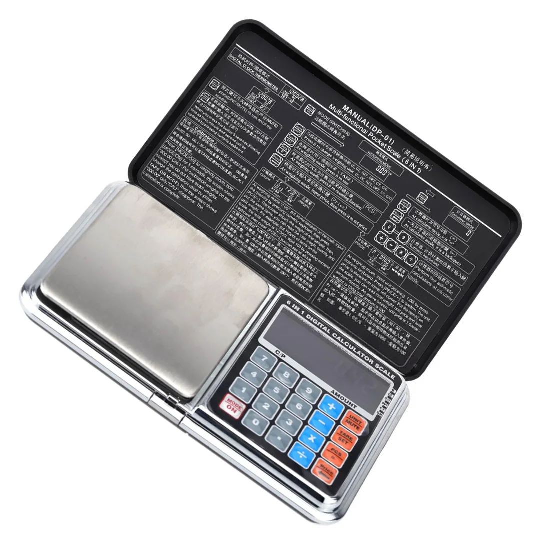 1 كيلوجرام/0.1 جرام 1000 جرام الوزن ميزان رقمي مقياس الجيب الحاسبة المحمولة lcd مصغرة