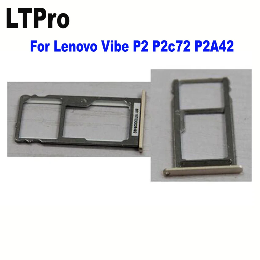 Original Working For Lenovo Vibe P2 P2c72 P2A42 Sim Card Tray Adaptors Adapter Holder Slot | Мобильные телефоны и
