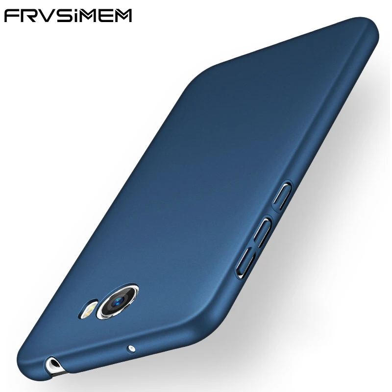 FRVSIMEM Чехол Жесткий ПК для Huawei Honor 5A LYO-L21 Y6 ii Compact CUN-U29 Y5 II CUN-L21 полный корпус Тонкий