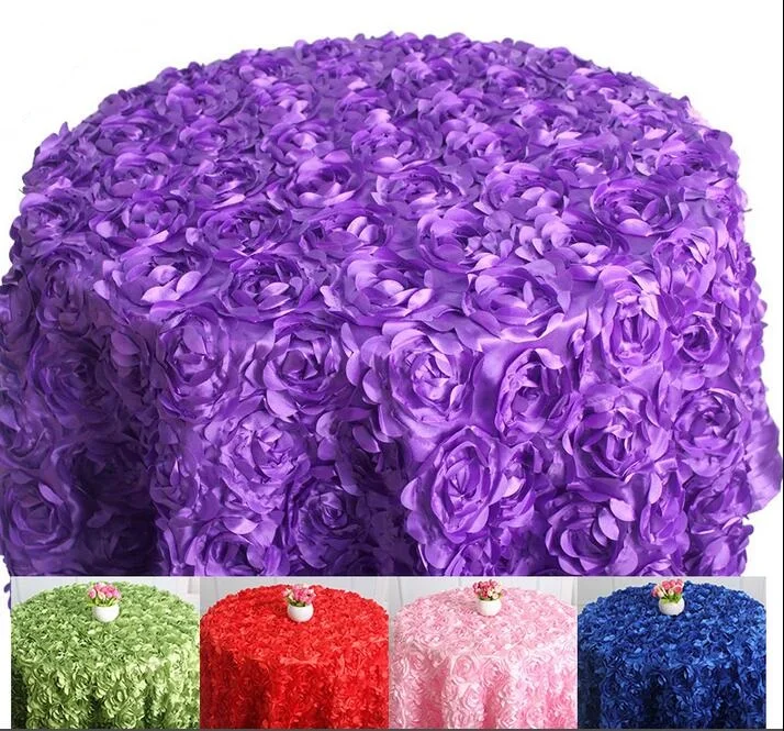 US 45 0 Table Cloth Table Cover Round For Banquet Wedding Party Decoration Tables Satin Table Clothing Wedding Tablecloth Home WT027 In Tablecloths