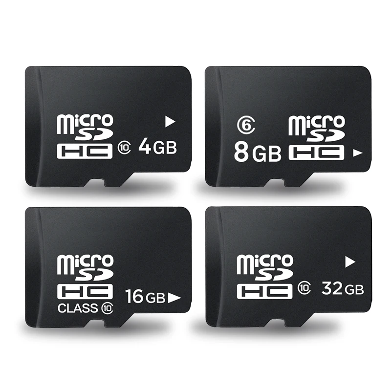 50 шт. MicroSD 8 ГБ 16 ГБ 32 ГБ MicroSDHC карта C10 TF КАРТА Подлинная micro SDHC карта памяти высокая скорость