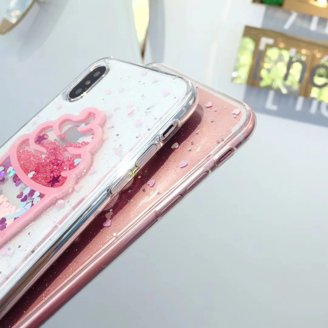 Горячая низкая цена летнее розовое мороженое чехол для iPhone X 8 7 6 S Plus Мягкий ТПУ