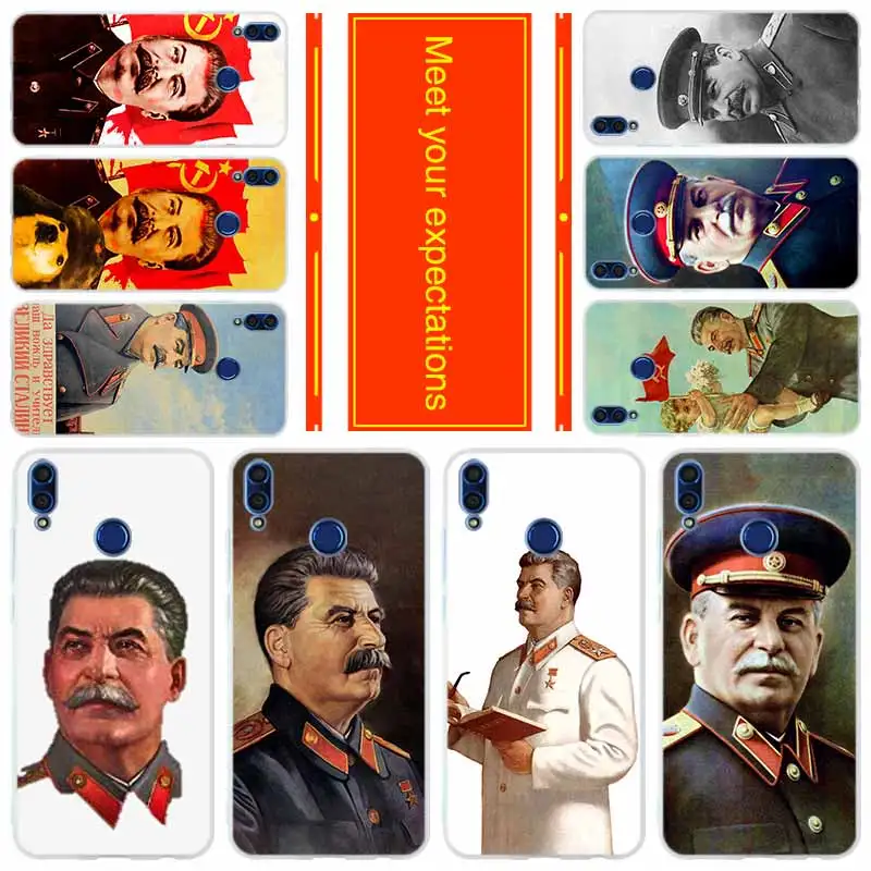 

Phone for HUAWEI Honor 10 9 i lite Cover Honor 8X a max 9lite 7 6 X 7a pro V20 Play Cover Case Stalin