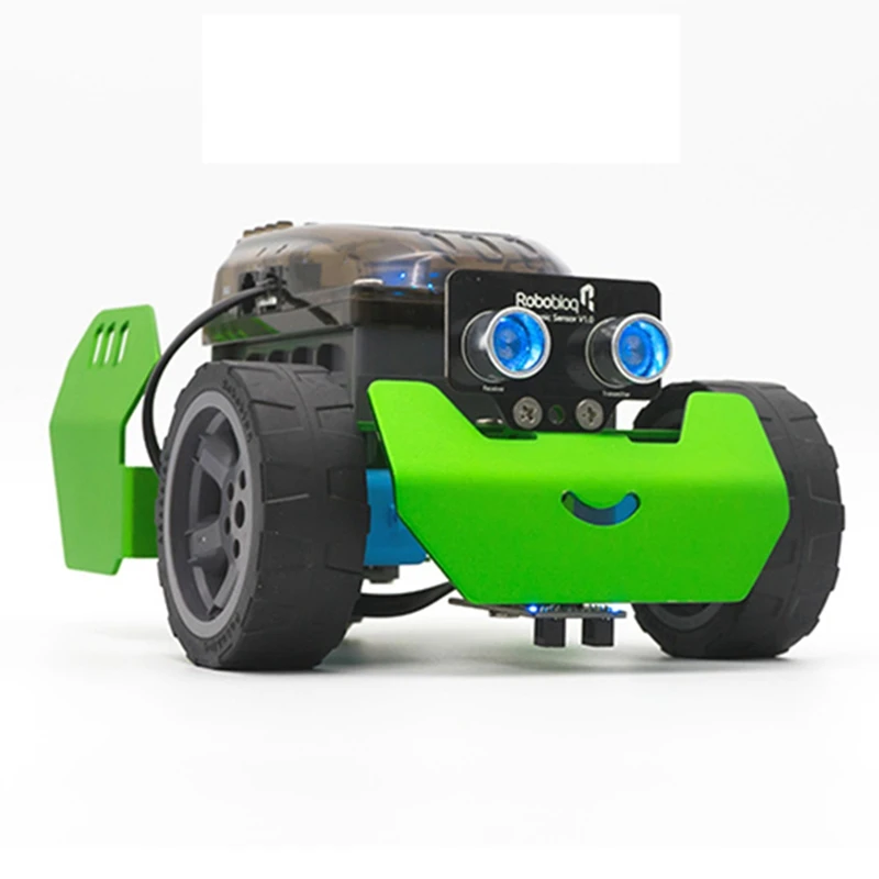 Robobloq Q-Scout DIY умный радиоуправляемый робот автомобиль программируемый отслеживающий приложение управления робот автомобильный комплект