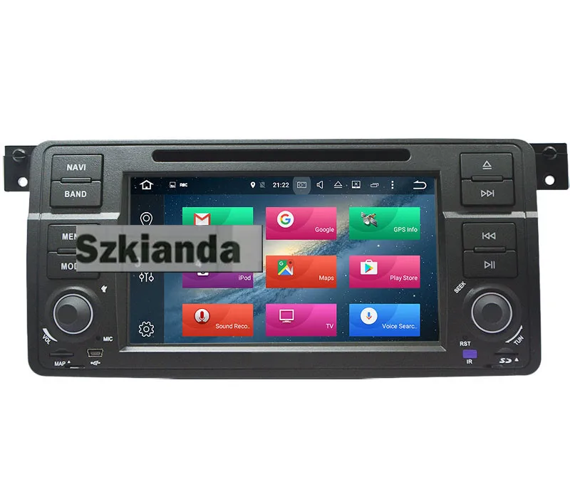 Автомобильный DVD плеер для BMW E46 M3 8 ядер Bluetooth 4G Wi Fi 32 ГБ + ГБ|car dvd player|free camerasstereo gps |