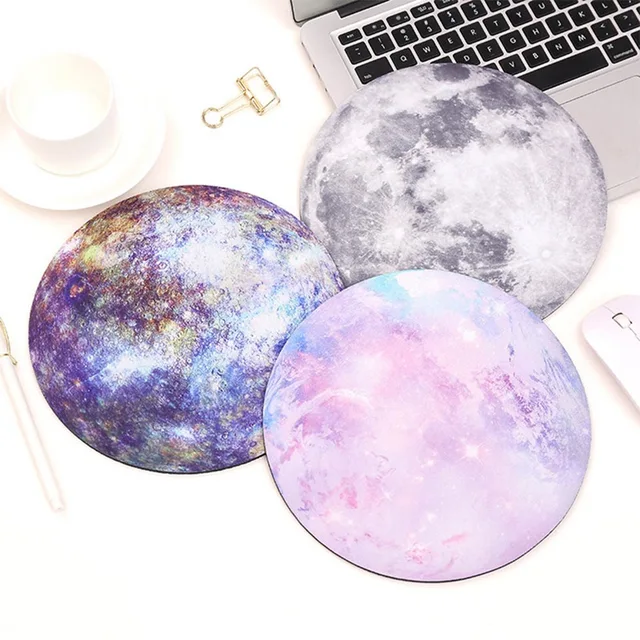 Cheap Planet Series Mat Circular Mouse Pad 220cm With Style Earth Mars moon Rainbow Galaxy Space printing Computer Accessories Gift Cheap Planet Series Mat Circular Mouse Pad 220cm With Style Earth Mars moon Rainbow Galaxy Space printing Computer Accessories Gift
