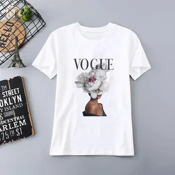 

Summer Tops For Women 2019 White Top Chic Print Loose Casual Short Sleeve Women Chiffon Blouses Female Fashion Shirt Ladies Tops