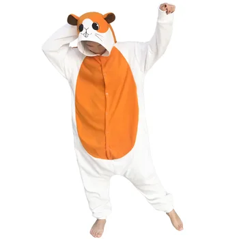 

Hot Sales Hamster Adult Ladies Onesie Cartoon Novel Cosplay Costume Women Nightgowns Sleepwear Halloween Cosplay
