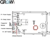 K216+R503 Fingerprint Control Board Relay Time 0.5s-20s With Remote Controller and Ring Indicator Light Fingerprint Module ► Photo 3/6