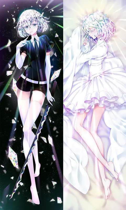 Суэф Аниме Манга земля блестящие Dakimakura двусторонний диванная подушка крышка M71|Наволочка| |