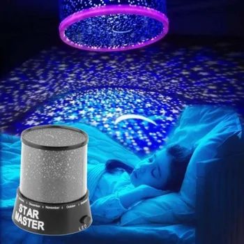

Portable Lightweight Star Sky Projector Light Children's Bedroom Starry Night Light Decoration Best Christmas Gift