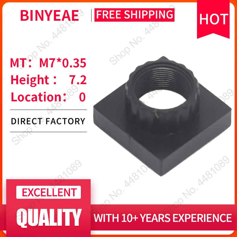

M7 Lens holder Height 7.2mm Lens Mount and M7 lens support for cctv camera PCB IP Board adapter connector