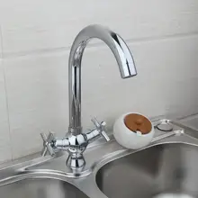 Твердая латунь Кухня torneira да Cozinha водопроводной воды Кухня смеситель холодной и горячей воды Кухня кран
