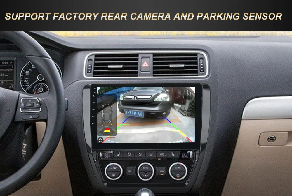 Top 10.2" Android 8.0 Car GPS Radio Player for VW Jetta 2011-2015 with Octa Core 4GB+32GB Auto Stereo Navi Multimedia NO CD PLAYER 11