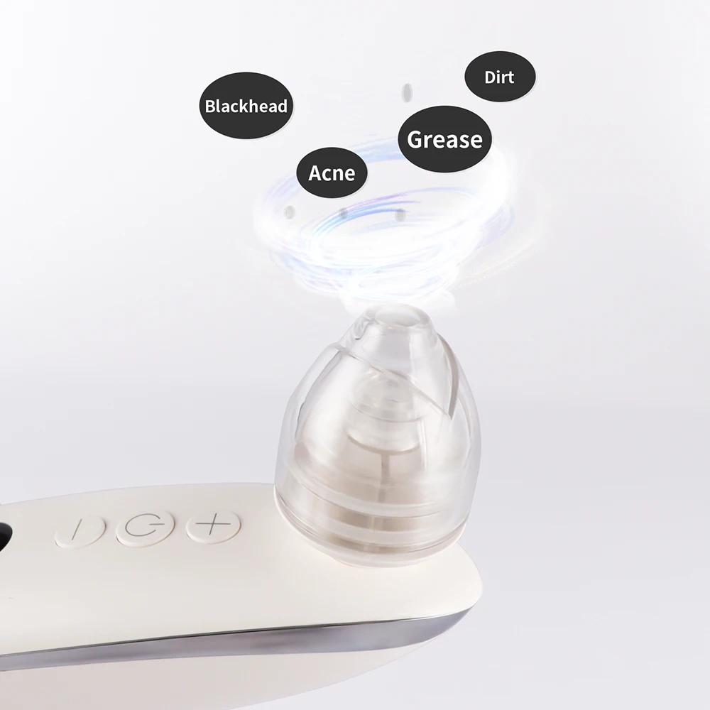 Removedor de Cravo Aspirador de pó Cuidados com a Pele Carga sem Fio Acne Poros Elétrico Cravo Sucção Ferramentas Base 11 Removedor de cravo acne poros aspirador de