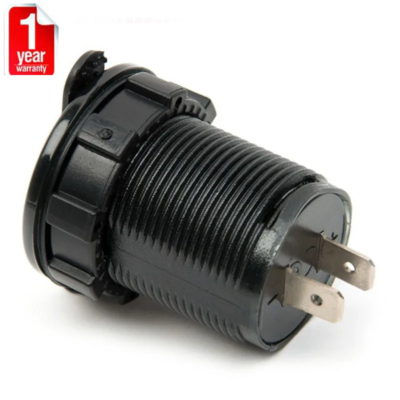 Двойной USB автомобильный зарядный вольтметр LED Diplay стиль 12/24 в Авто Лодка