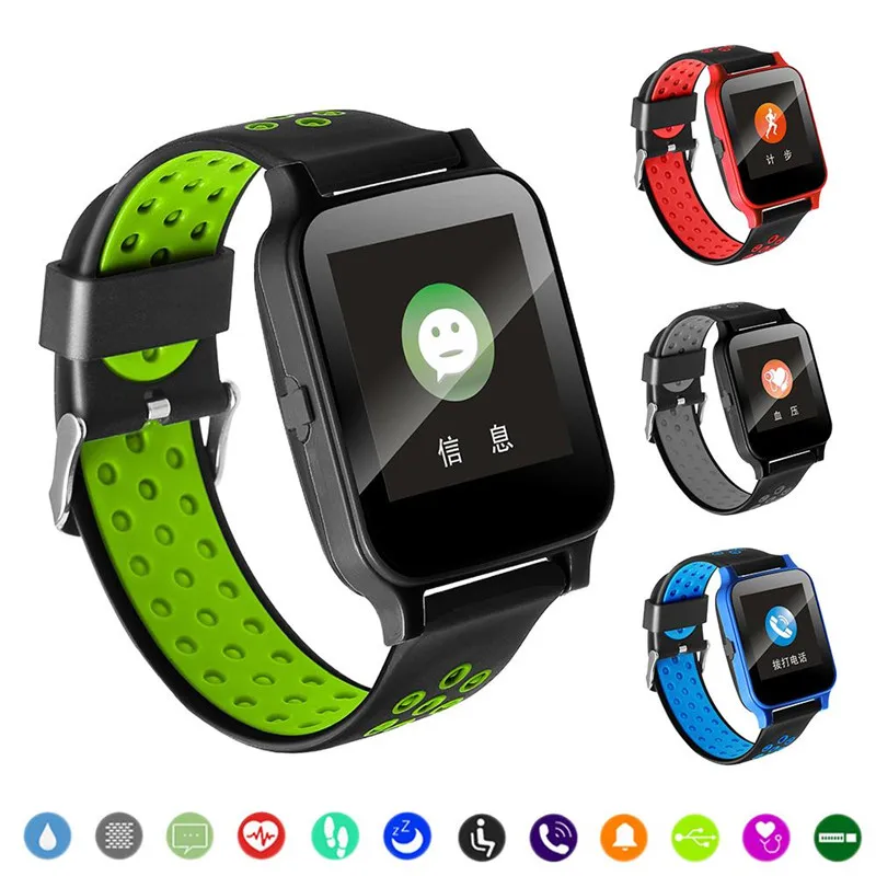 

Smart Watch Wristband Smart Wear Sports Heart Rate Wristband Smart Bracelet Fitness Pedometer Compatible With IOS Android