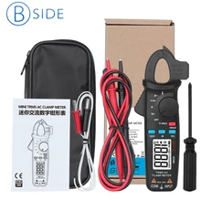 

BSIDE ACM81 TRMS AC Clamp Meter 1mA Auto Range Digital Multimeter 2000 Counts Voltage Current Diode Temperature Tester Back Clip