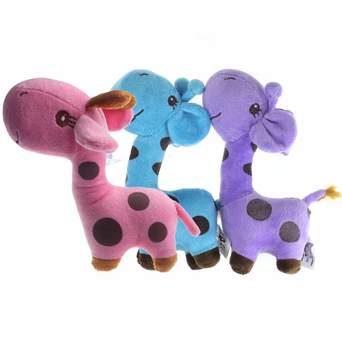 

1pc High Quality Cute Giraffe Cartoon Design Dear Soft Plush Toys Animal Dolls Baby Kid Birthday Party Gift #YL