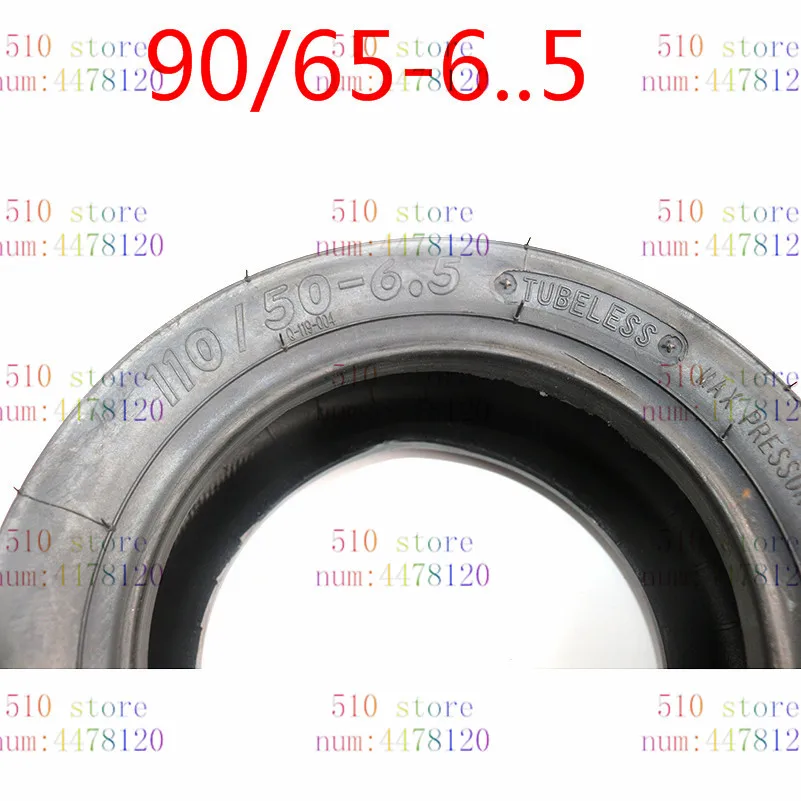 

Motorcycle accessories 90/65-6.5 front 110/50-6.5 Rear Tubeless Vacuum tyres for 47cc 49cc mini pocket bike 10 inch Slick Tires