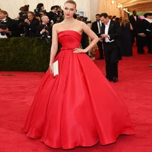 Robes de soiree район трапециевидной формы вечерние платья с бантом, платье без рукавов для торжественных случаев вечерние Роскошные платья для Для женщин