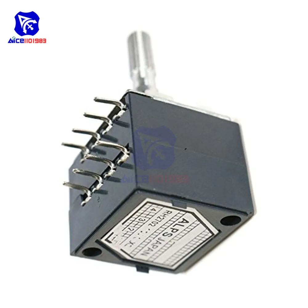 Rotary Potentiometer 50K 100K LOG ALPS RH2702 Audio Volume Control Stereo Loudness