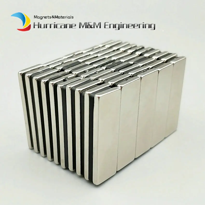 NdFeB магнит блок 30x10x2 мм мощный неодимовый Постоянные Магниты редкоземельные