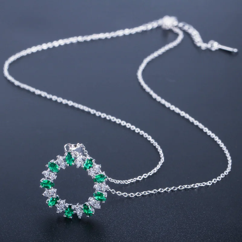 green necklace